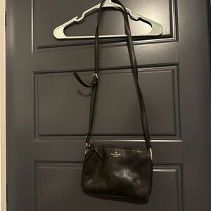 Kate Spade Black Leather Pouch